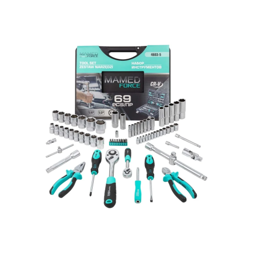 Набор инструментов MAMEDFORCE MF-4603-5(57724) 69пр