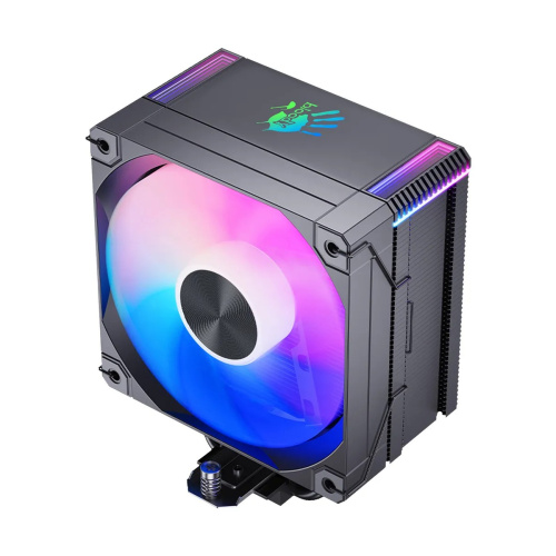 Кулер Bloody AC-12 (AC-12-230-BK) Soc-AM5/AM4/1200/1700/1851 черный 4-pin 14-26dB Al+Cu 230W 582gr Ret