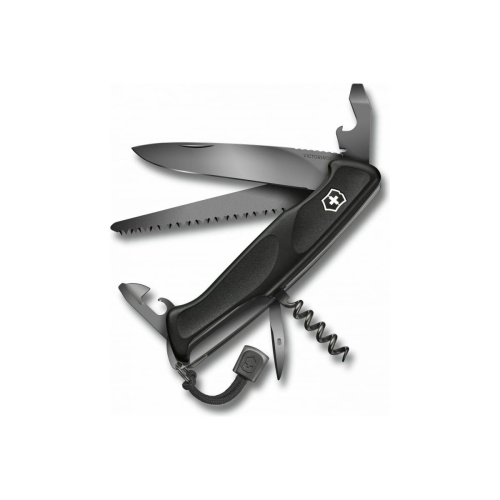 Нож перочинный Victorinox RangerGrip Onyx (0.9563.C31P) 130мм 12функц. черный