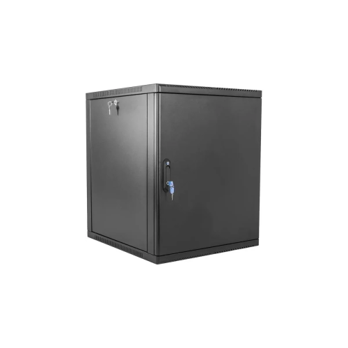 Шкаф коммутационный ЦМО ШРН-9.650.1-9005 настенный 9U 600x658мм черный