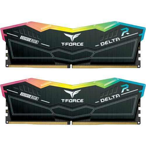 ОЗУ TEAMGROUP T-Force Delta RGB 32GB (FF3D532G7600HC36DDC01) (2x16GB) DDR5 7600MHz CL36 (36-46-46-84) 1.4V / Black