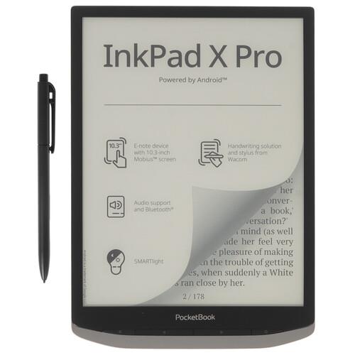 10.3" Электронная книга PocketBook InkPad X Pro черный + чехол