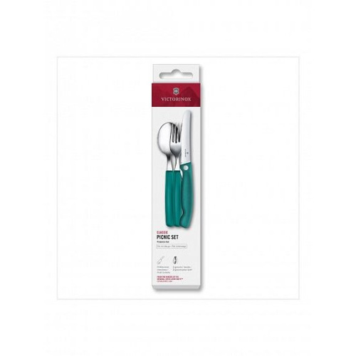 Набор столовых приборов Victorinox Swiss Classic 6.7194.3FC1 зеленый
