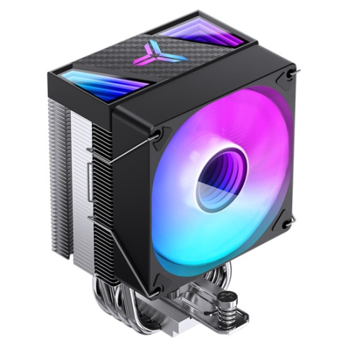 Кулер JONSBO CR-1400 V2 Color Black LGA1700/1200/115X/AM5/AM4 (TDP 180W, PWM, 92mm Dynamic Multi-Color LED Fan, 4 тепловые трубки, 4-pin) Re