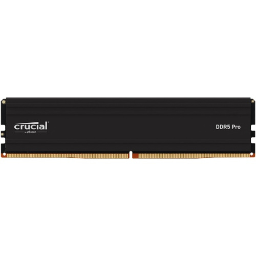 ОЗУ Crucial Pro CP32G56C46U5 32GB DDR5 5600 UDIMM Black Desktop Memory Non-ECC, CL46, 1.1V, DRx8, RTL