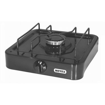 Газовая плитка Мечта 100М черная