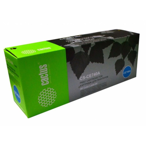 Картридж Cactus CS-CE740A для HP Color LaserJet CP5220 Professional CP5221/CP5223 black,7 000 стр