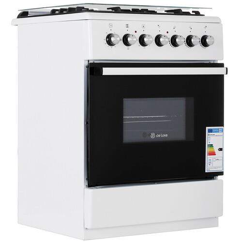 Комбинированная плита De Luxe 606031.00 ГЭ 001 белый