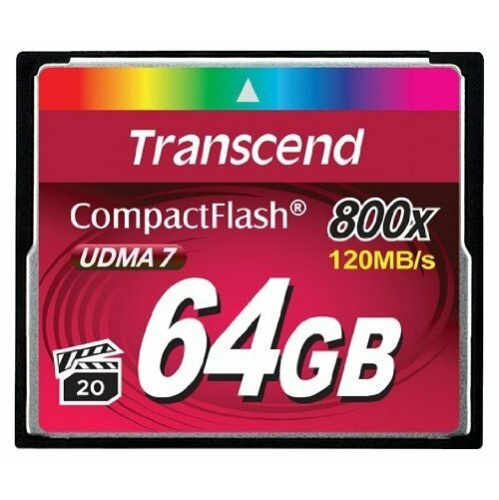 Карта памяти Transcend TS64GCF800 64GB CompactFlash 800X