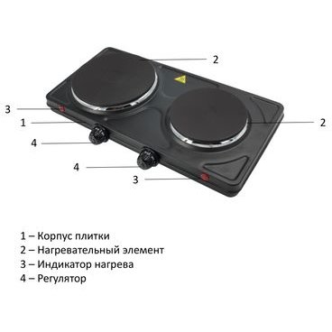 Настольная плитка MAUNFELD SEHE.232W