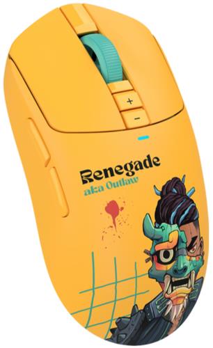 Мышь беспроводная/проводная A4Tech Bloody R72 Ultra Duo Renegade [R72 Ultra Duo Renegade Yellow] желтый