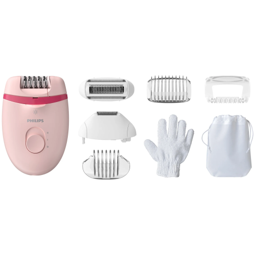 Эпилятор Philips BRE285/00 белый/розовый