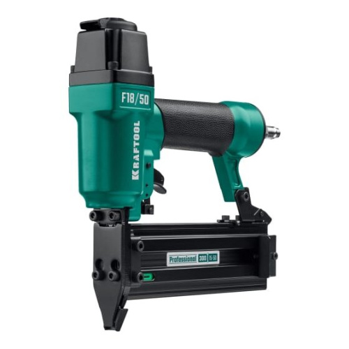 Нейлер (гвоздезабиватель) пневматический KRAFTOOL F18/50 31961 для гвоздей тип 300 (20-50мм)