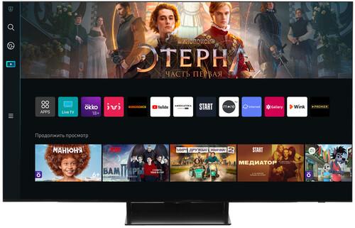 55" (138 см) OLED-телевизор Samsung QE55S90DAUXRU черный