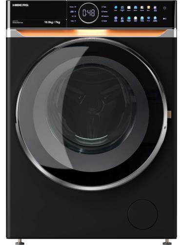 Стирально-сушильная машина HIBERG i-DDQ10 - 10714 B черный