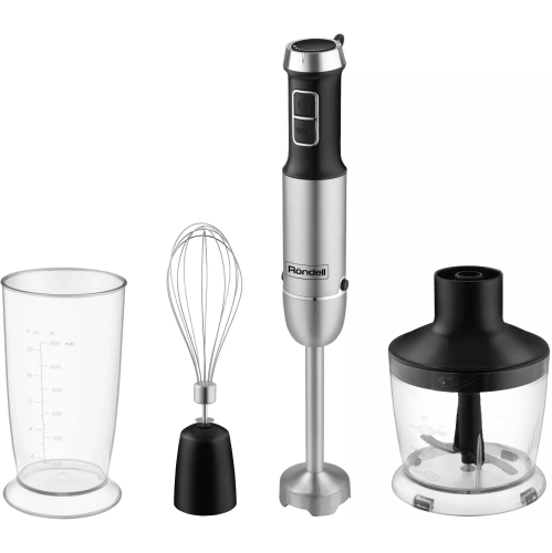 Блендер Rondell RDE-1306 черный/серебристый