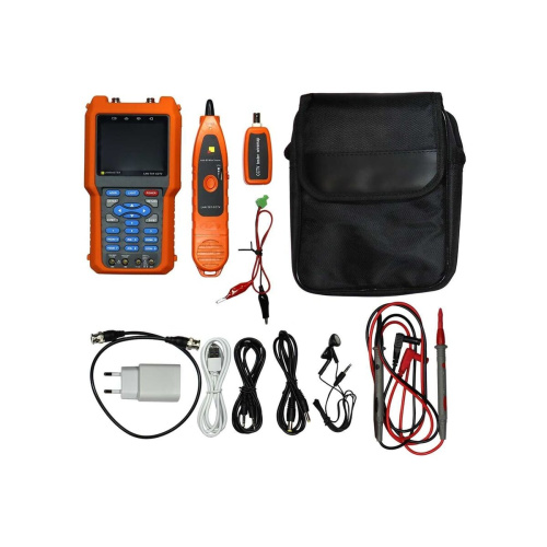 Тестер Lanmaster LAN-TST-CCTV оранжевый/черный