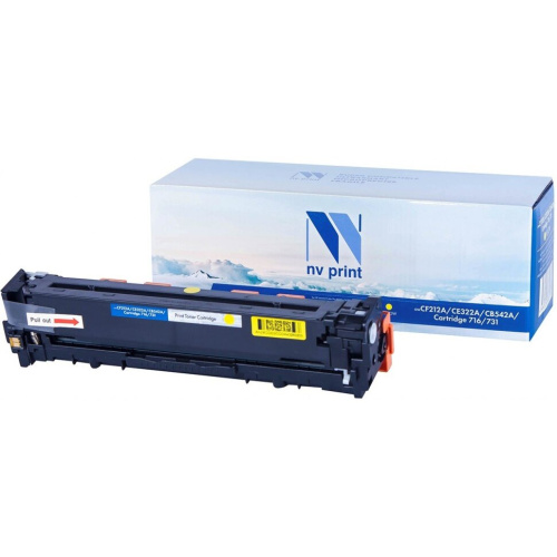 Картридж NV Print NV-CF212A/CE322A/CB542A Canon 716/731 для HP LaserJet Color Pro M251n/nw/M276n/nw/CP1525n/nw/CM1415fn/fnw/CP1215/CM1312/nfi