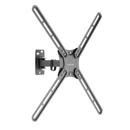 Кронштейн для телевизора Kromax Corbel-6 черный 22"-65" макс.30кг настенный поворот и наклон