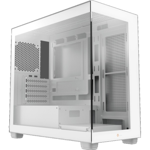Корпус Ocypus Gamma C52 WH (Gamma-C52-W-HD000XX-GL) mATX / win / white / no PSU / Tempered Glass