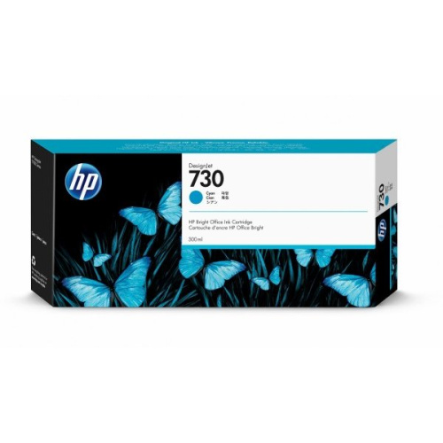Картридж струйный HP 730 P2V68A голубой (400мл) для HP DJ T1700