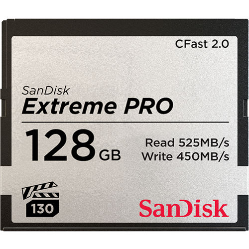 Карта памяти SanDisk SDCFSP-128G-G46D Extreme CFAST2.0 128GB Pro 525Mb/s