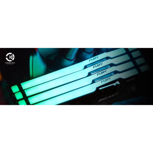 ОЗУ Kingston Fury Beast Black Expo KF560C30BBEA-8 DDR5 - 1x 8ГБ 6000МГц, DIMM, Ret
