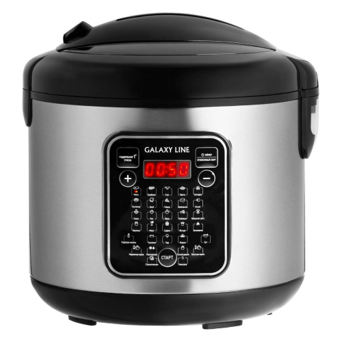 Мультиварка Galaxy GL 2646 черный/серебряный
