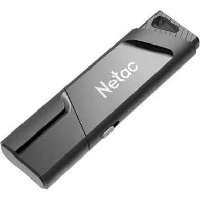 USB-флешка NETAC U336 (NT03U336S-128G-32BK) USB3.0 Write protect Switch Flash Drive 128GB