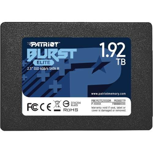 SSD PATRIOT PBE192TS25SSDR SATA2.5" 1.95TB BURST E