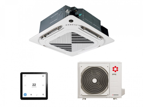 Кассетная сплит-система Kentatsu KSVB105HZRN1W/KSUNB105HZRN1/KPU95-DR