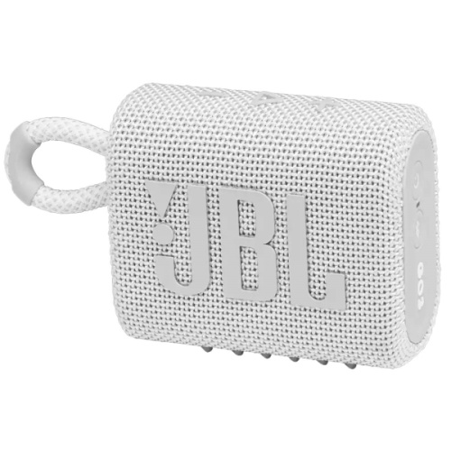 Портативная колонка JBL GO 3 белый (JBLGO3WHT)