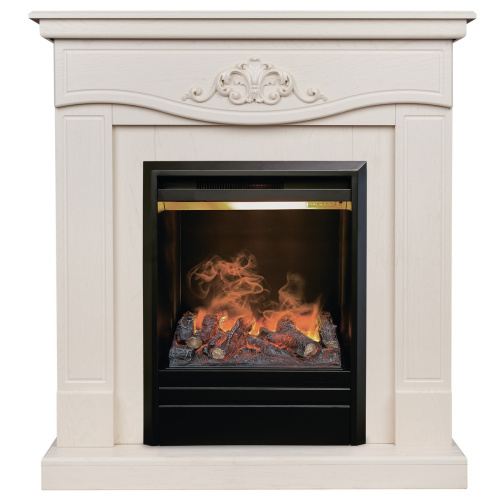 Электрокамин RealFlame Junona WT айвори с очагом 3D Olympic
