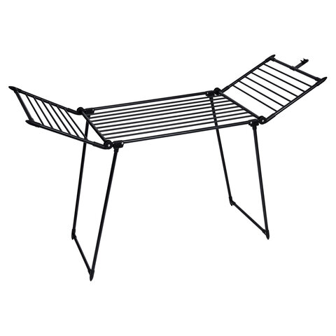 Сушилка для белья Laima Home 700470 Trio Black раскладная 3 зоны сушки, 19 метров