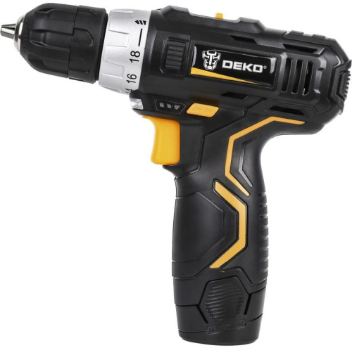 Дрель-шуруповерт Deko GCD12DU3 063-4096 аккум. патрон:быстрозажимной