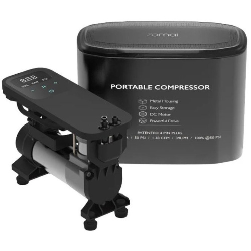 Автомобильный компрессор Xiaomi 70mai Air Compressor Midrive TP01 черный