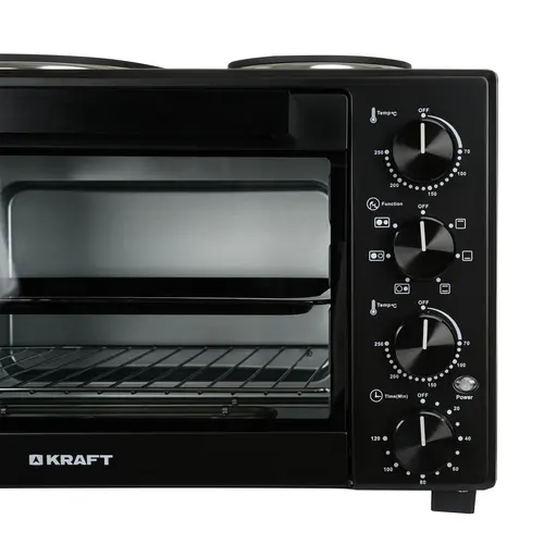 Мини-печь KRAFT KFC-MOHP 380 HBL черный