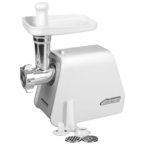 Мясорубка Redmond RMG-1216-8 белый/серебристый