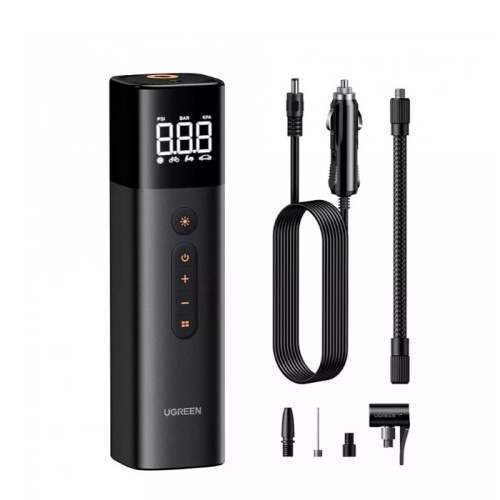Портативный насос UGREEN ET501 (35573) Portable Tire Inflator Black
