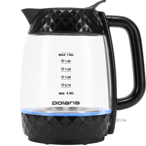 Электрочайник POLARIS PWK 1809CGL Water Way Pro черный