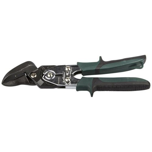 Ножницы по металлу KRAFTOOL Bulldog 2325-R, по твердому металлу, двухрычажные, Cr-Mo, правый рез, 260мм