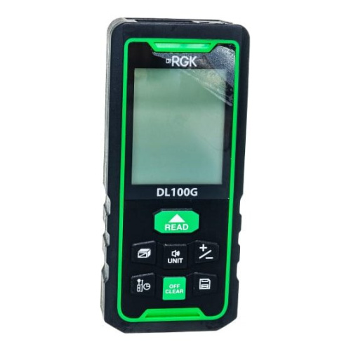 Лазерный дальномер RGK DL100G с угломером 778190