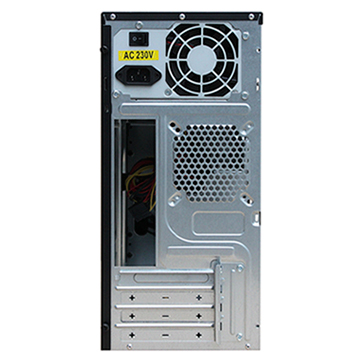 Корпус Powerman (IN-WIN) ES722BK/6111491 MiniTower 400 Вт mATX черный