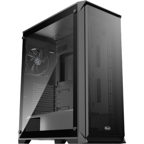 Корпус RAIJINTEK CO LTD Arcadia 41 (0R20B00263), без БП, Midi-Tower, TG, 1x120mm, 2xUSB-A 3.0 + 1xUSB-C, ATX, mITX Black