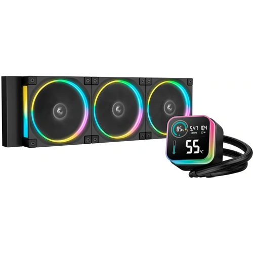 СВО DEEPCOOL LQ360 Ultra ARGB LGA20XX/1700/1200/115X/AM5/AM4 (TDP 300W, ARGB Lighting, Anti-Leak edition, PWM PUMP)