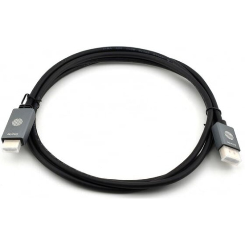 Кабель аудио-видео Cactus CS-DP-HDMI-1.2-2 DisplayPort(m)/HDMI(m) 2м позолоч.конт. черный