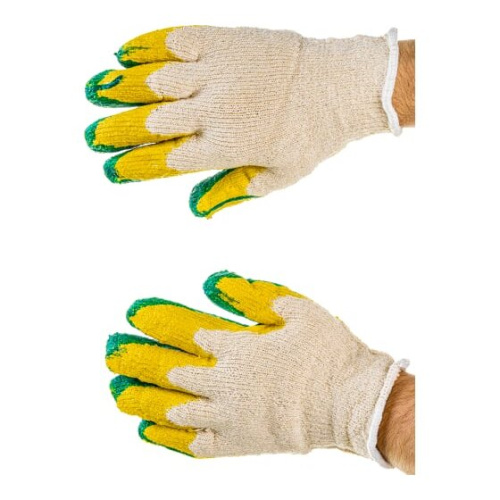 Перчатки Gigant GHG-07-1 с двойным латексным обливом утепленные 10 пар