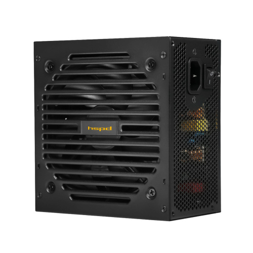 Блок питания HSPD HSI-550BS-BK 550W 80+ Bronze (ATX, 2.31, Semi-modular, 1x24(20+4)pin 550mm, 1xCPU*2 8(4+4)pin 600+150mm, 1xPCIe*2