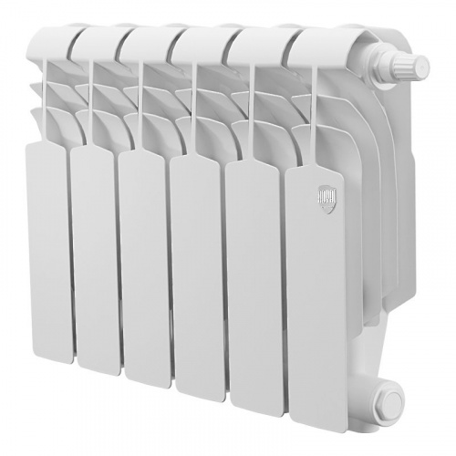 Биметаллический радиатор отопления  Royal Thermo Vittoria Super 300 Vdr80 6 Секций Bianco Traffico