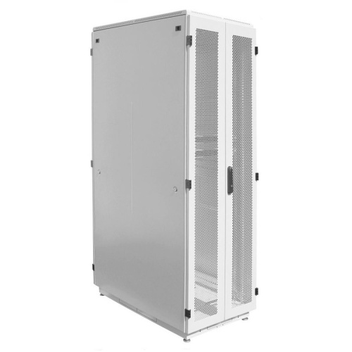 Шкаф коммутационный ЦМО ШТК-М-42.8.10-48АА напольный 42U 800x1000мм пер.дв.перфор. серый